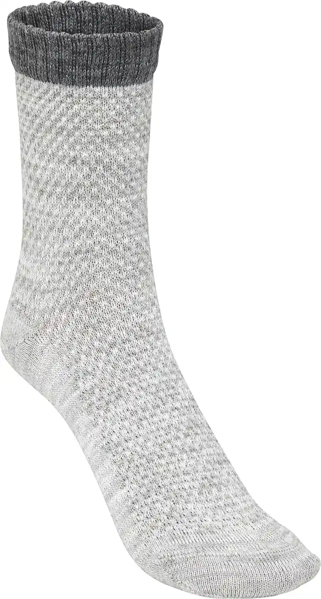Bild 3 von IDEENWELT Struktur-Socken hellgrau/dunkelgrau 2er-Set Gr. 39/42