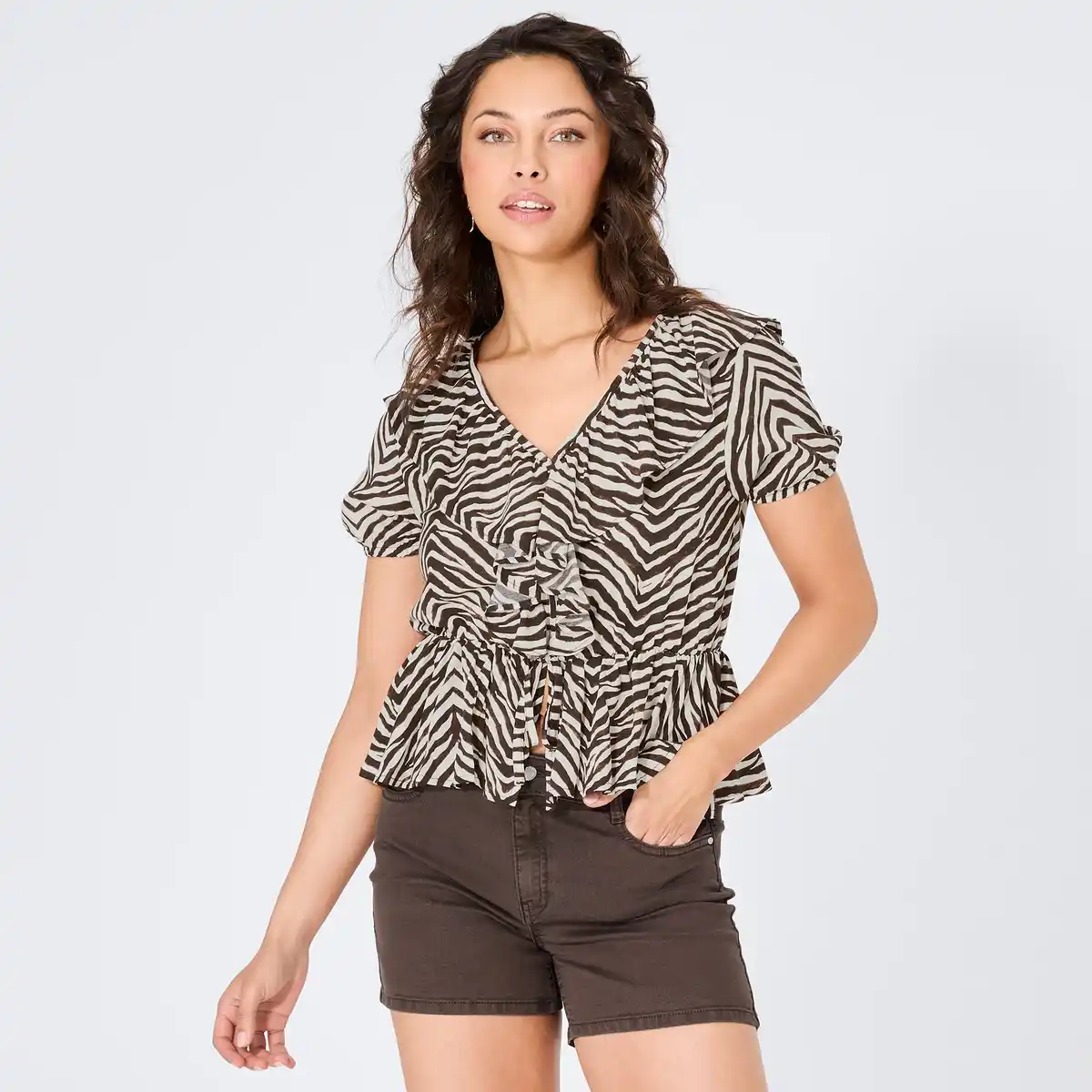 Bild 1 von Damen-Bluse aus Viskose