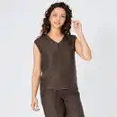 Bild 1 von Damen-Bluse mit V-Ausschnitt