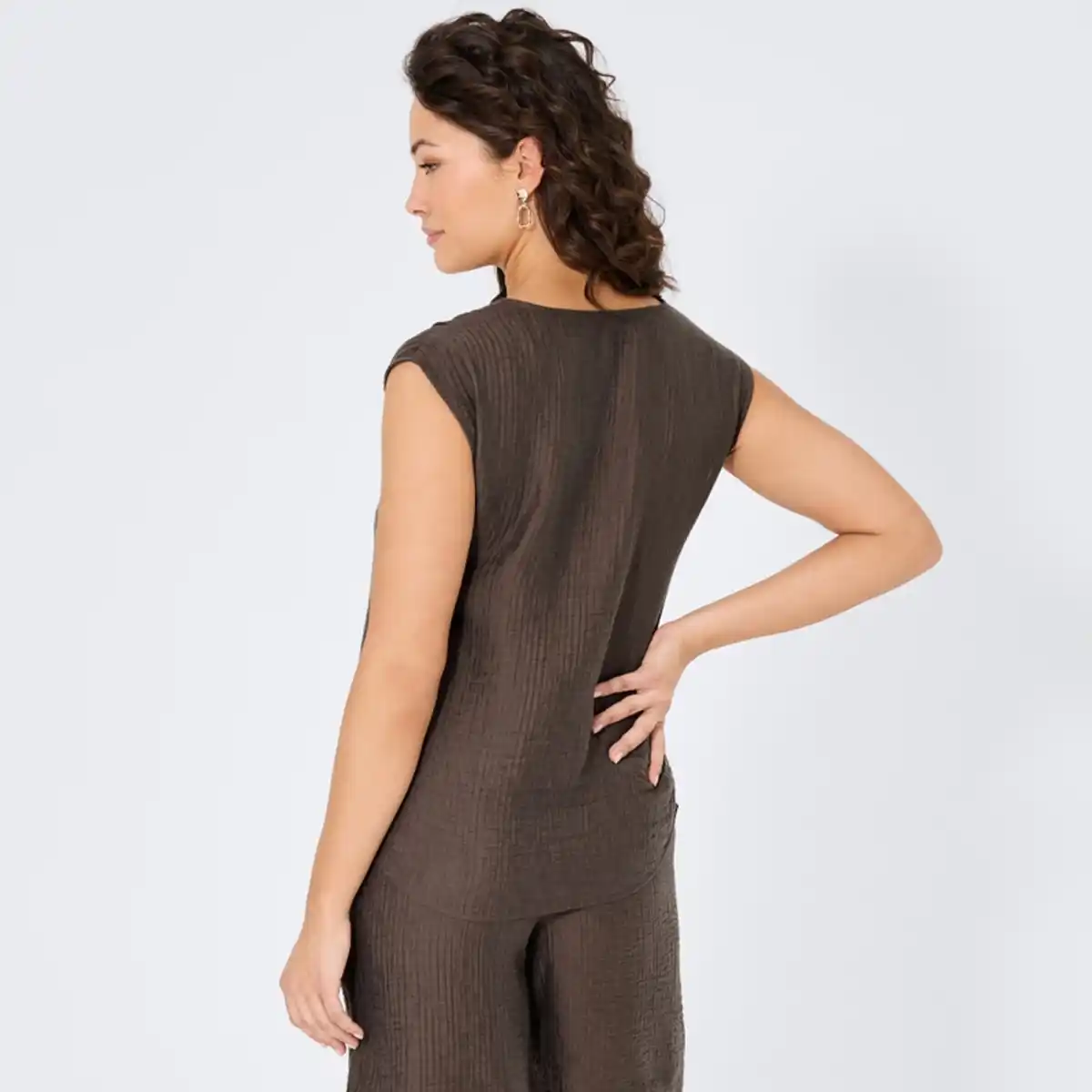 Bild 4 von Damen-Bluse mit V-Ausschnitt