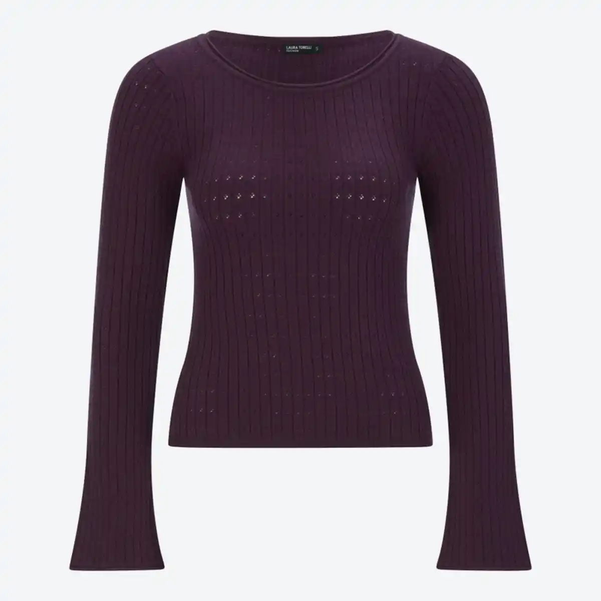 Bild 2 von Damen-Pullover mit Trompetenärmeln