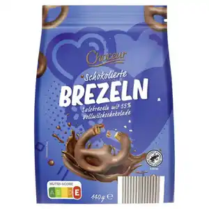 CHOCEUR Schokolierte Brezeln Vollmilch 140 g