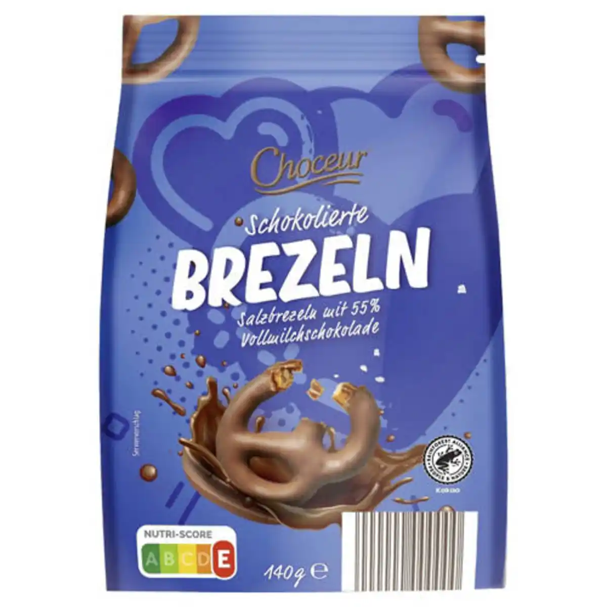 Bild 1 von CHOCEUR Schokolierte Brezeln Vollmilch 140 g