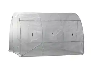 Hardin 1fachgut Begehbares Tunnelgewächshaus, ca. 300 x 300 x 200 cm