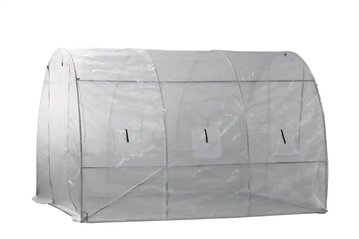 Bild 1 von Hardin 1fachgut Begehbares Tunnelgewächshaus, ca. 300 x 300 x 200 cm