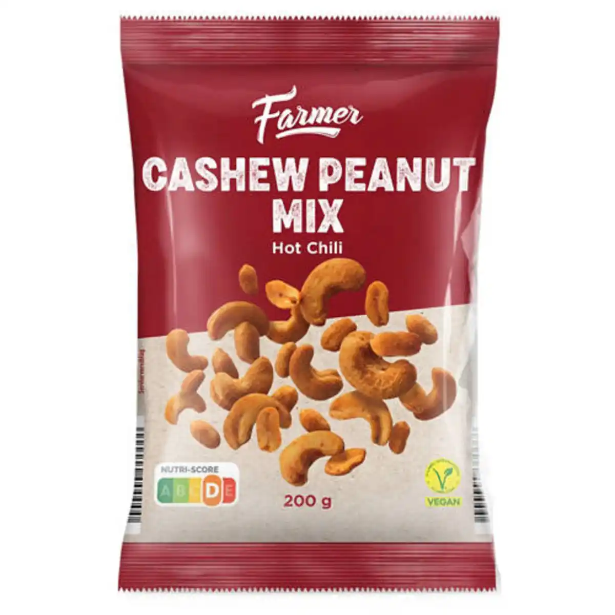 Bild 1 von FARMER Cashew-Erdnuss-Mix 200 g, Hot Chili