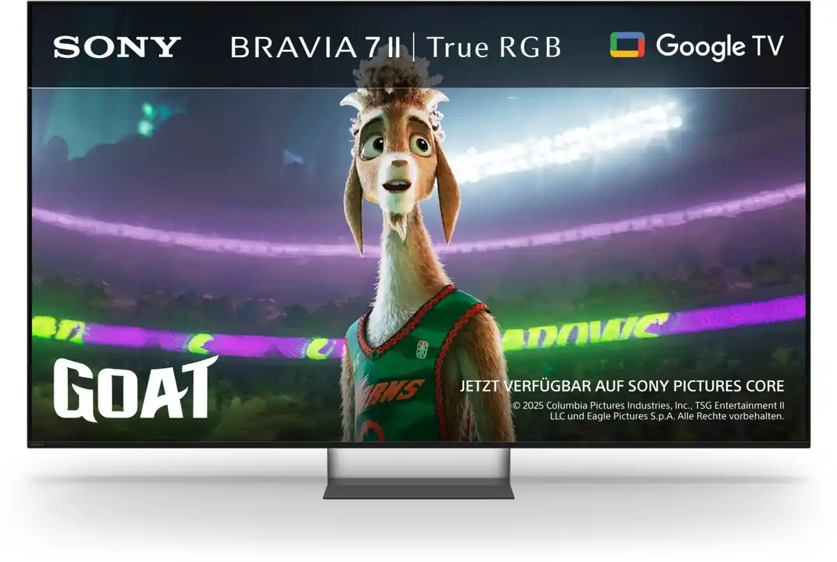 Bild 1 von BRAVIA 7 II K-50XR79M2 126 cm (50") True RGB LED TV schwarz, 4K Ultra HD, Smart-TV, HDR-Wiedergabe, 120 Hz, Sprachsteuerung