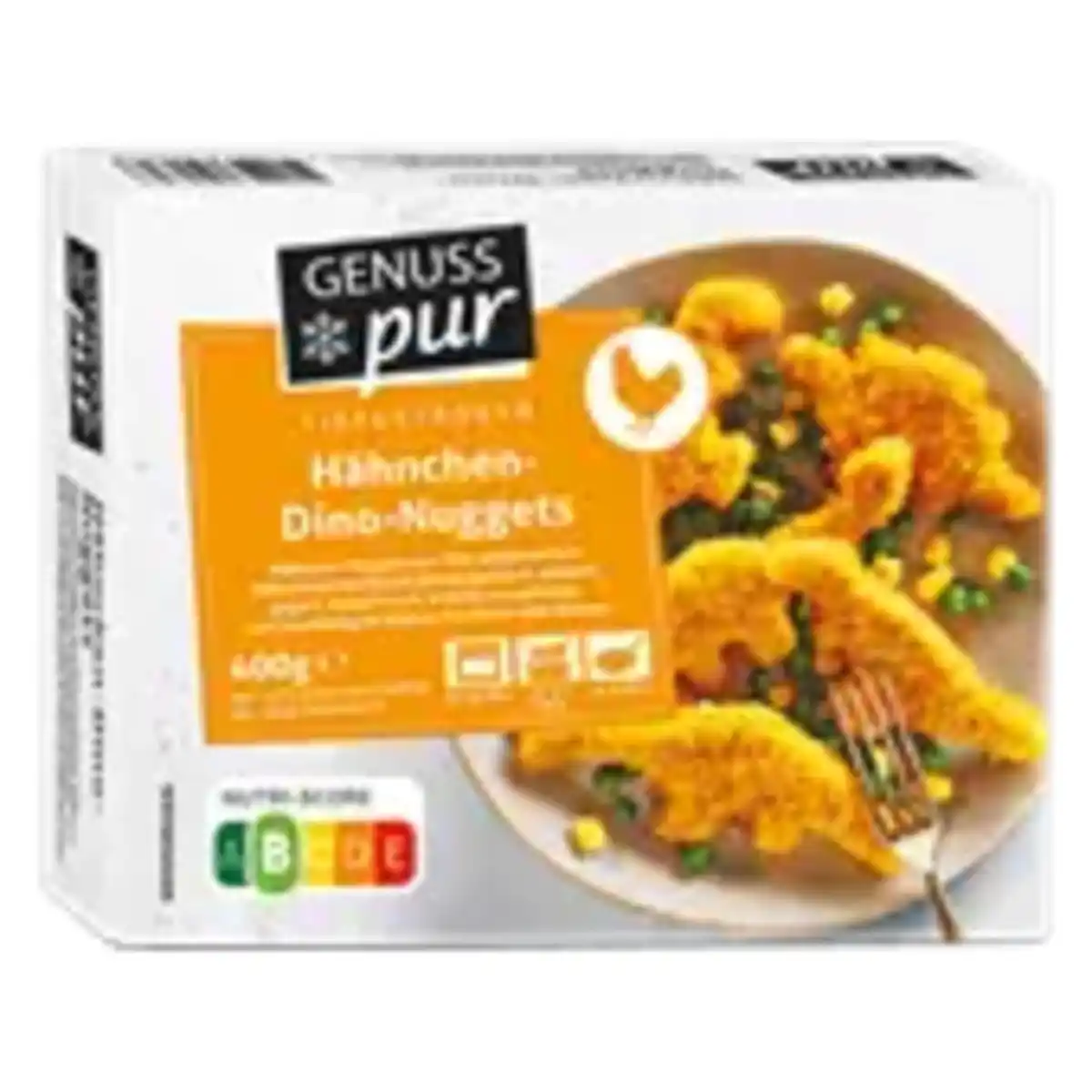 Bild 1 von GENUSS pur Hähnchen Dino Nuggets