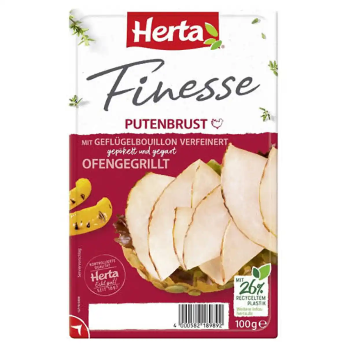 Bild 1 von HERTA Finesse 100 g, Putenbrust