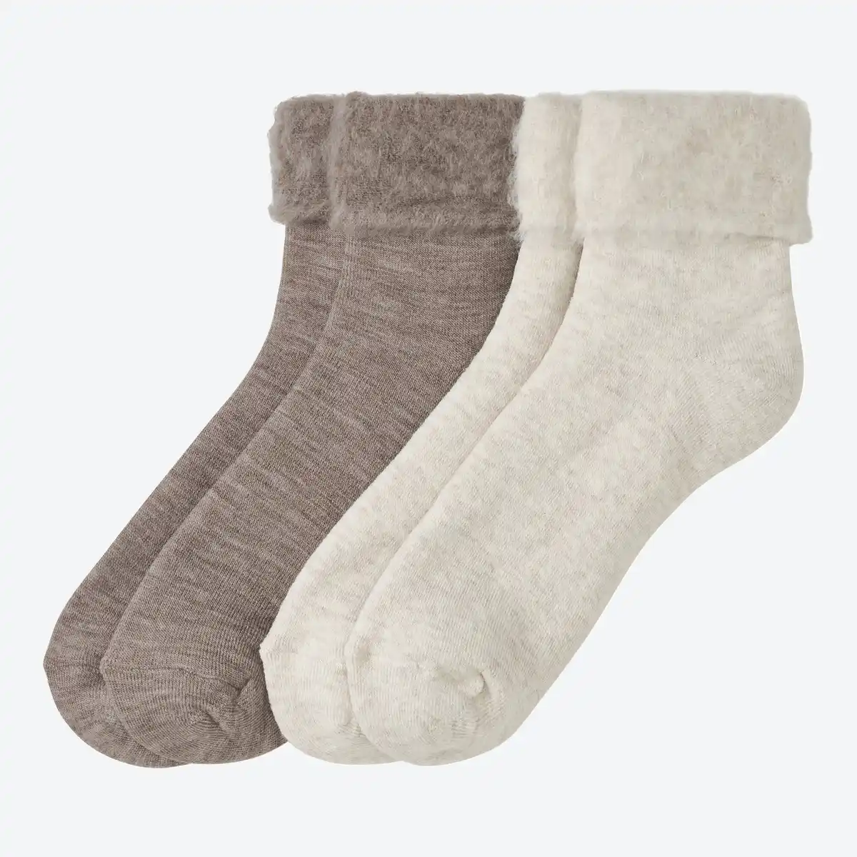 Bild 1 von Damen-Thermosocken mit Umschlag, 2er-Pack