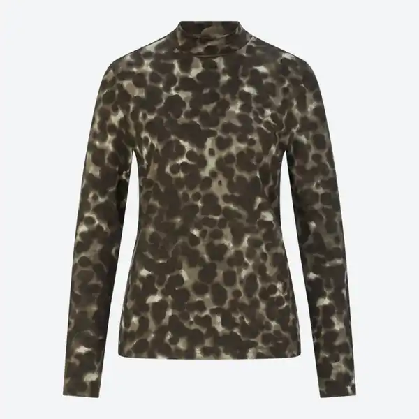 Bild 2 von Damen-Langarmshirt mit Stehkragen