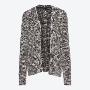Damen-Cardigan in Popcorn-Optik