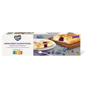 MEINE KUCHENWELT Heidelbeer-Quarkstrudel 500 g