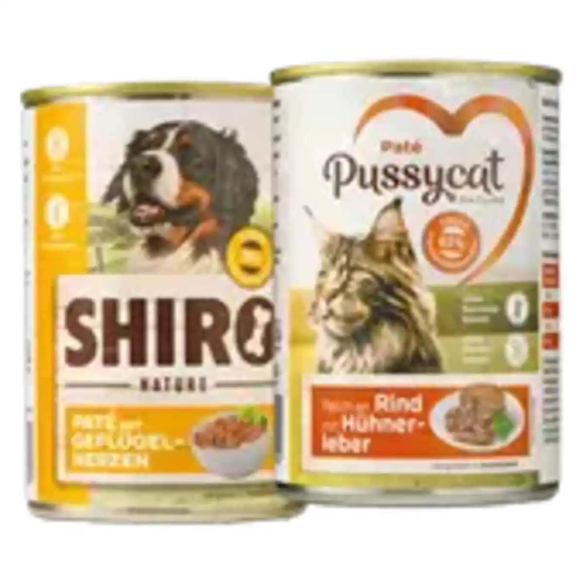 Bild 1 von SHIRO oder Pussycat Nature Hunde- oder Katzennassnahrung