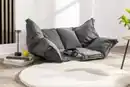Bild 2 von Happy Home 2 in 1 Bodensofa - Dunkelgrau