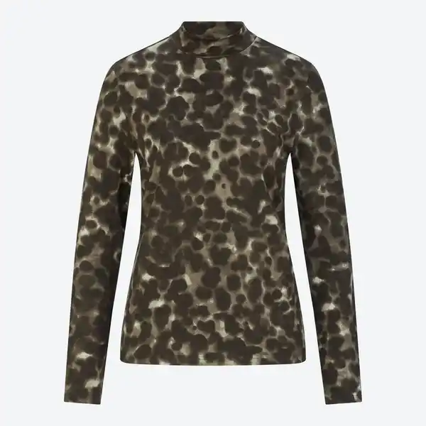 Bild 3 von Damen-Langarmshirt mit Stehkragen