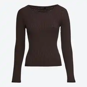 Damen-Pullover mit Trompetenärmeln