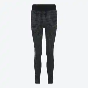 Damen-Thermoleggings mit Hahnentritt-Muster