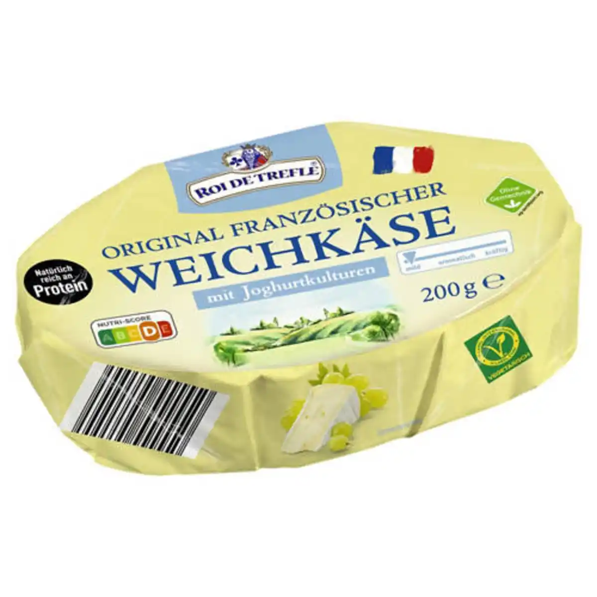 Bild 1 von ROI DE TREFLE Französischer Weichkäse 200 g, Leicht