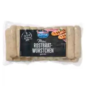 Kupfer Mini Rostbratwurst gebrüht