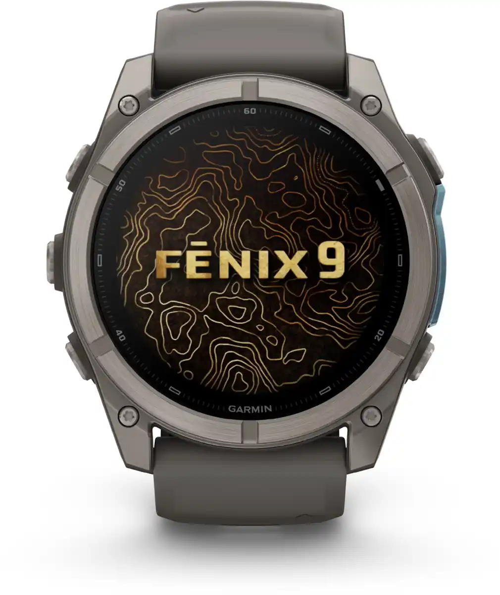 Bild 1 von fenix 9 (51mm) Sportuhr kieselgrau/titan