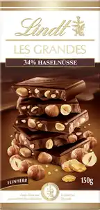 Lindt Les Grandes Tafel Haselnuss Feinherb