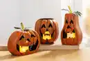 Bild 1 von I-Glow LED Outdoor Dekokürbis "SPOOKY"