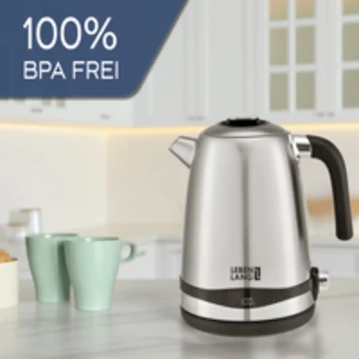 Bild 3 von LEBENLANG Premium Edelstahl Wasserkocher
