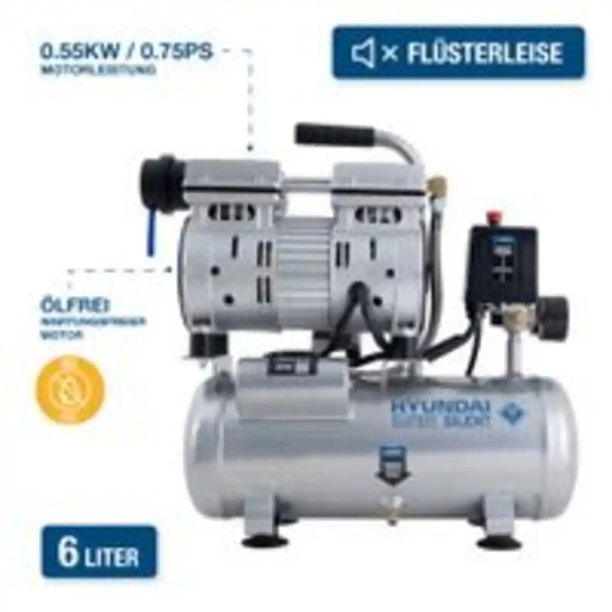 Bild 3 von Hyundai Silent Kompressor SAC55751
