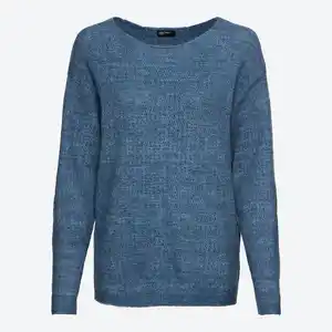Damen-Pullover mit U-Bootausschnitt