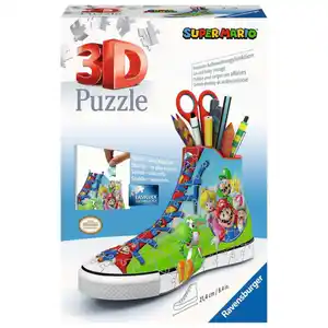 3D Puzzle - Sneaker - Super Mario - 108 Teile