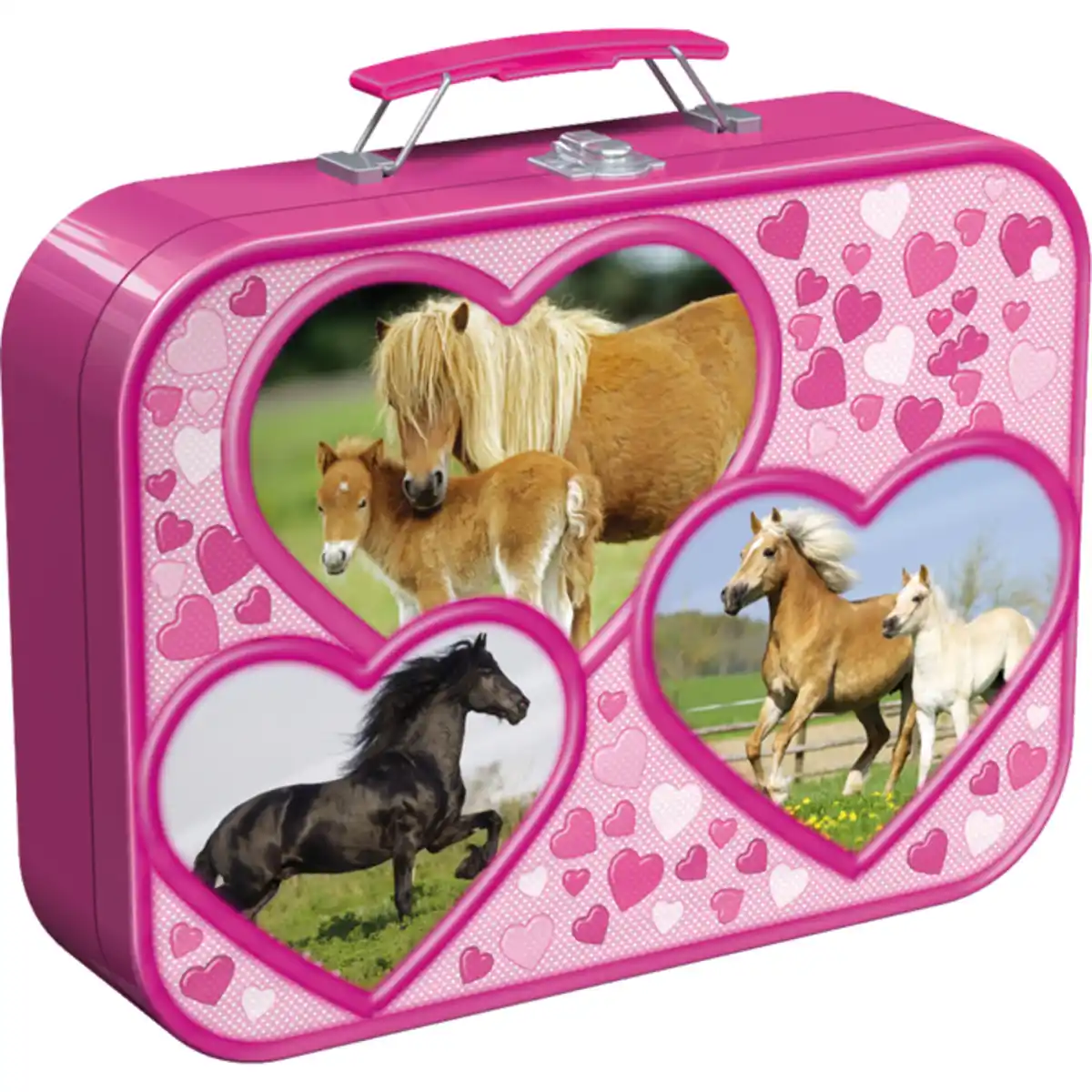 Bild 1 von Puzzle-Box - Pferde - 4-in-1
