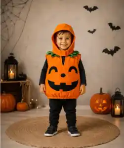 Halloween Kinderkostüm Kürbis