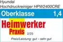 Bild 2 von Hyundai HYUNDAI Elektro-Hochdruckreiniger HPW2400CRE