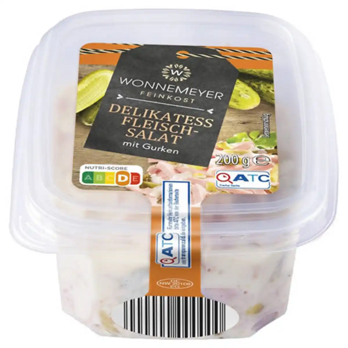 Bild 1 von WONNEMEYER Fleischsalat 200 g, Feiner Fleischsalat
