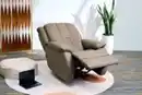Bild 3 von Happy Home Elektrischer Massagesessel mit autom. Rücken- und Beinanhebung & 3D-Mechanismus braun