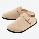 Bild 1 von Damen-Clogs aus Kunst-Veloursleder