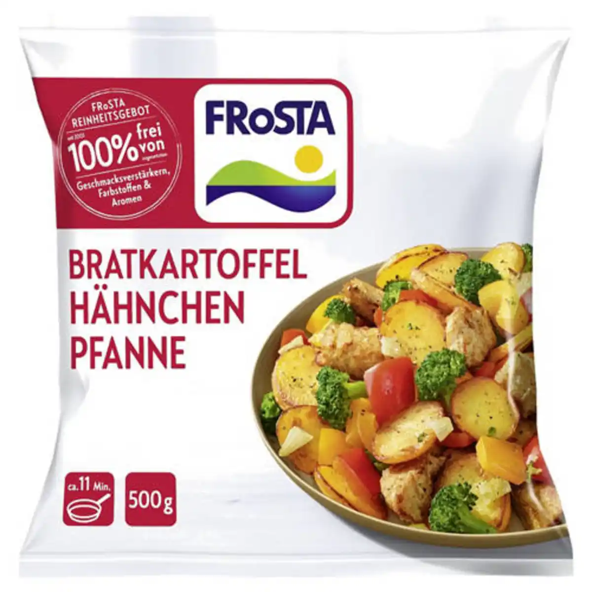 Bild 1 von FROSTA Fertiggerichte, Bratkartoffelpfanne mit Hähnchen 500 g