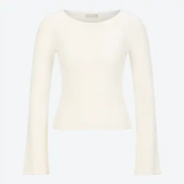 Bild 2 von Damen-Pullover mit Trompetenärmeln