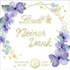 Lindt Pralinés Kleiner Dank
