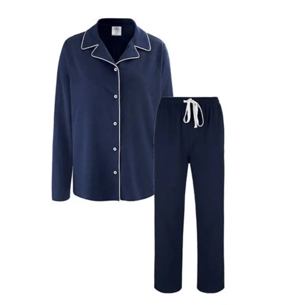 Bild 1 von UP2FASHION WOMEN Damen Pyjama, Marineblau, S 36/38