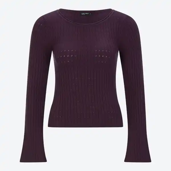 Bild 3 von Damen-Pullover mit Trompetenärmeln