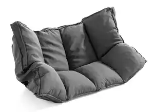 Happy Home 2 in 1 Bodensofa - Dunkelgrau
