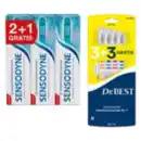 Bild 1 von Sensodyne MultiCare Original Zahncreme 2 + 1 oder Dr. Best Zahnbürste 3 + 3