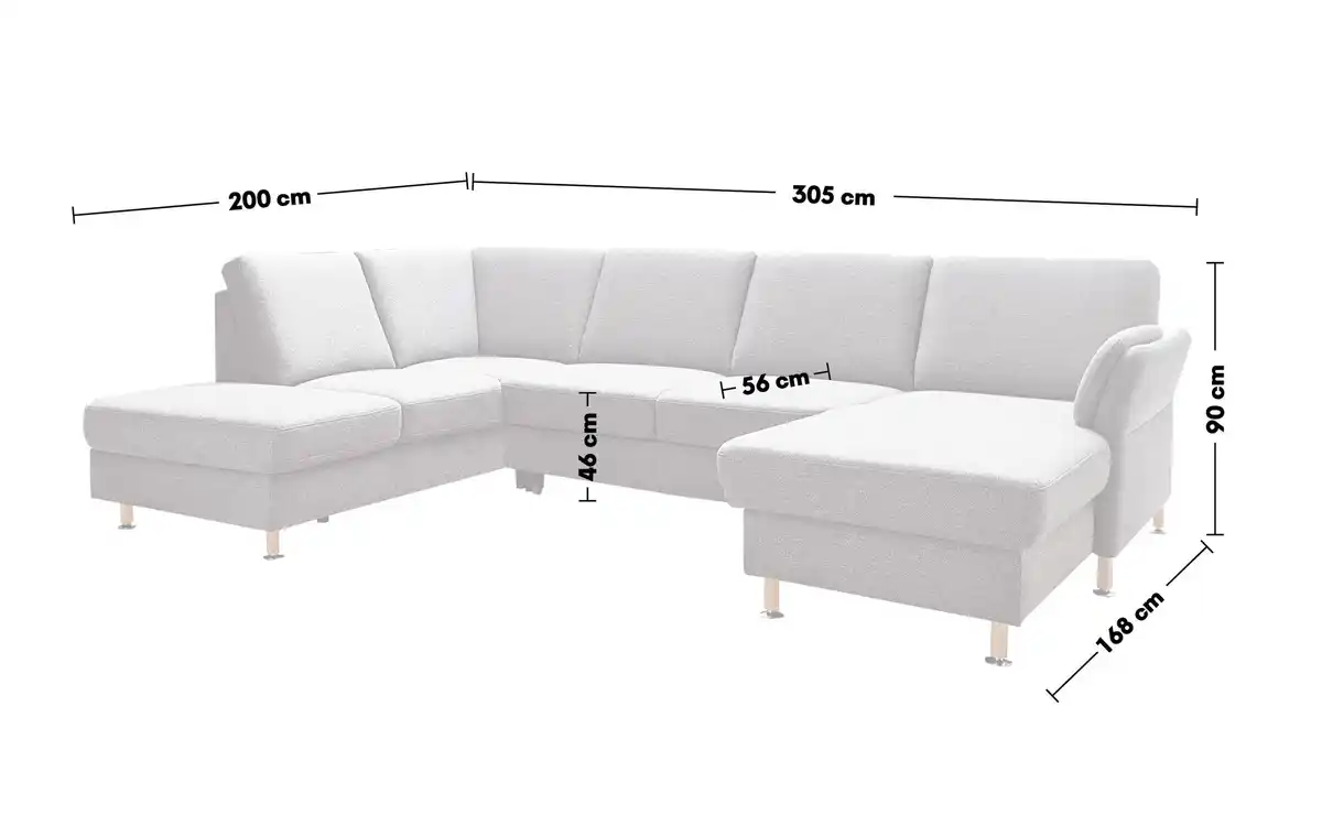 Bild 4 von systempolster - Wohnlandschaft ZE-EM18013