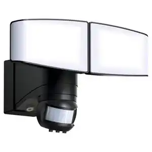 CASALUX LED-Strahler, Schwarz, Batteriebtrieben