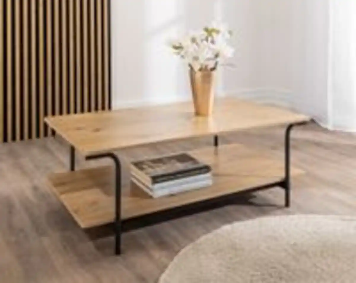 Bild 2 von Better Home Couchtisch, ca. 110 x 60 x 40 cm - Braun