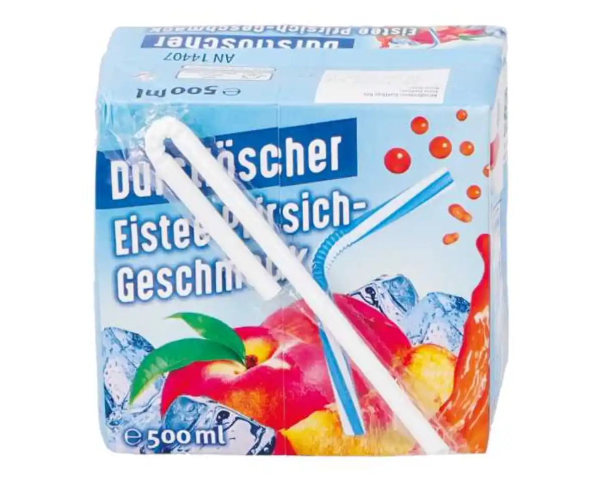 Bild 1 von Eistee Pfirsich Durstlöscher