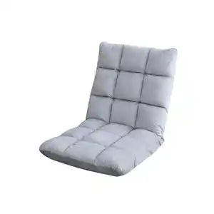 Better Home Gästebett mit 13-fach verstellbarer Rückenlehne, ca. 55 x 60 x 55 cm – Hellgrau