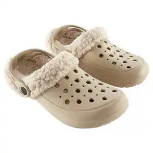 UP2FASHION Damen und Herren Clogs, Damen, Beige, 37